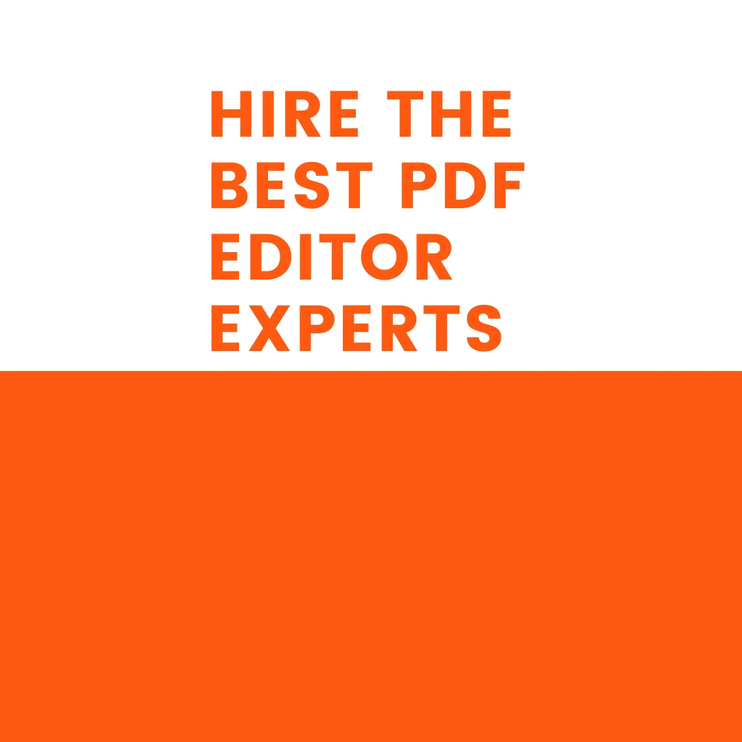 Hire the Best PDF Editor Experts on Xp Freelancer
