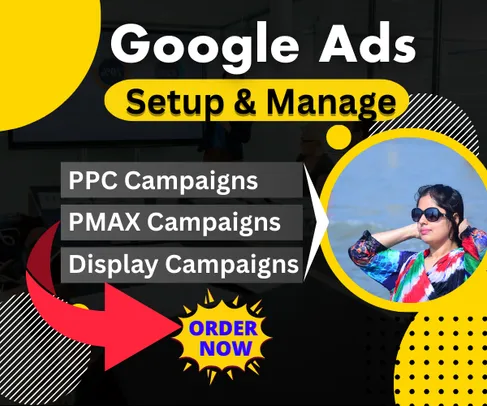 I will do setup and manage google ads,PPC search & performance Max ads campaigns
