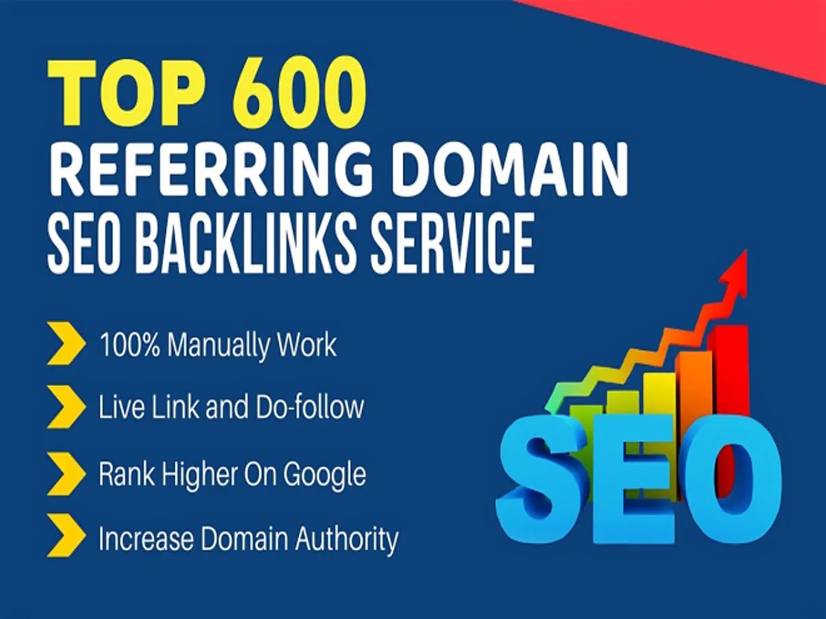 I will build 200 referring domain SEO backlinks for website ranking