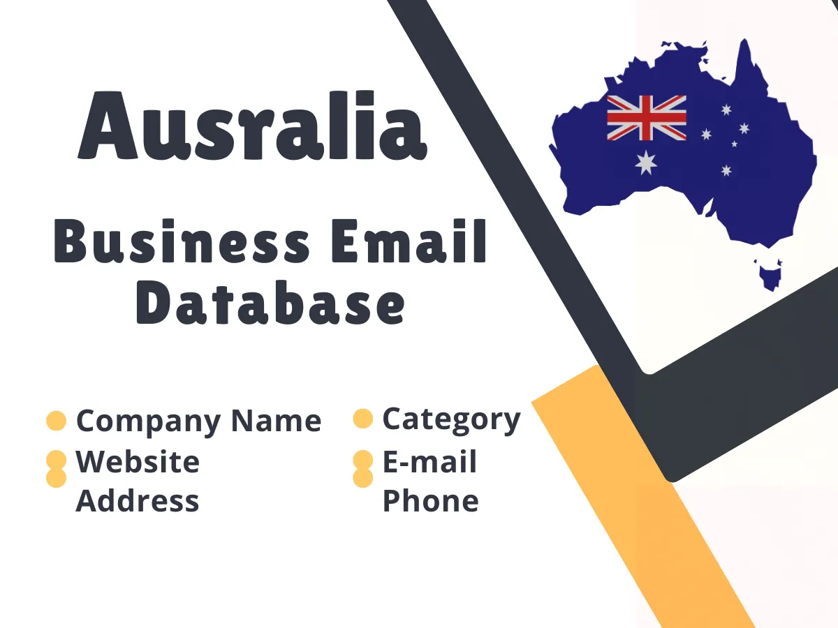 Provide You Updated Australia Business Email Database Prospect Leads