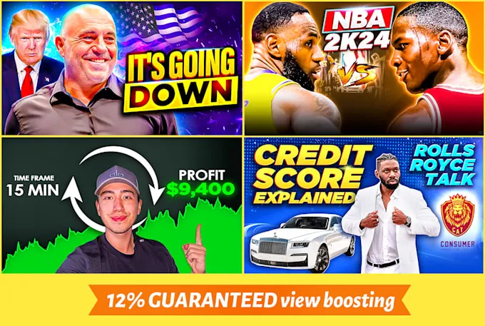 design catchy youtube thumbnail within 3 hours