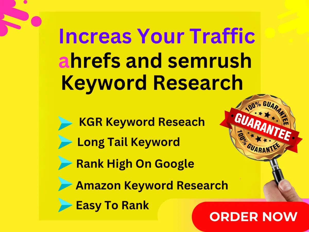 I will do SEO keyword research and competitor analysis