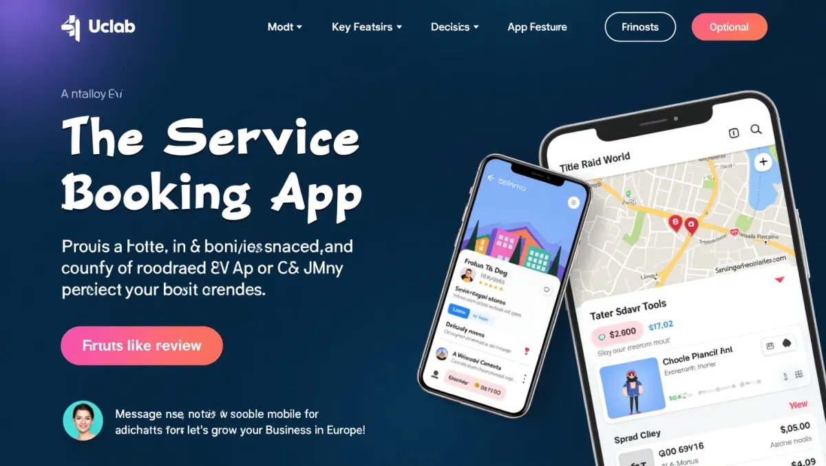 I will develop a powerful Flutter service booking app for your local business