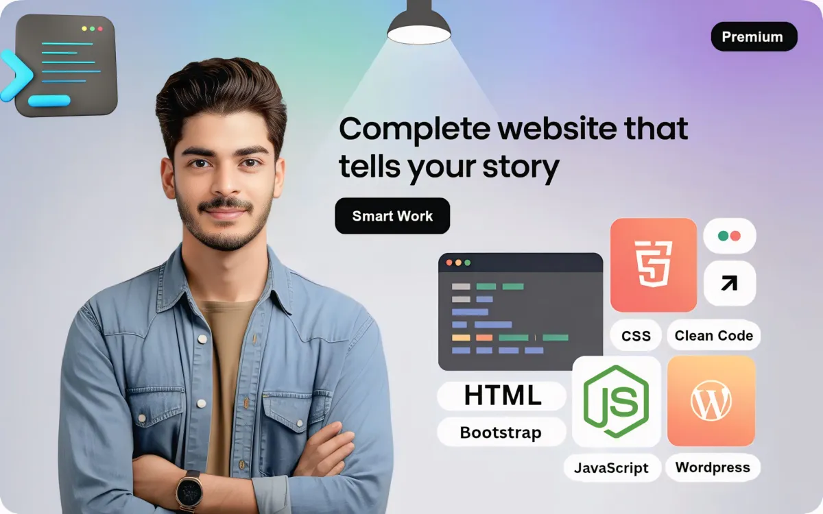I will Create a modern, SEO-optimized and mobile-friendly website!