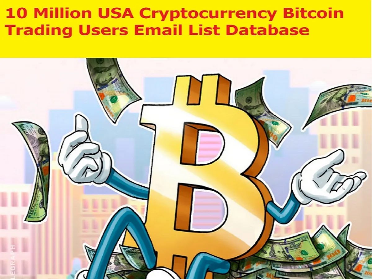 Give You 10 Million Verified And Fresh Bitcoin Email Leads