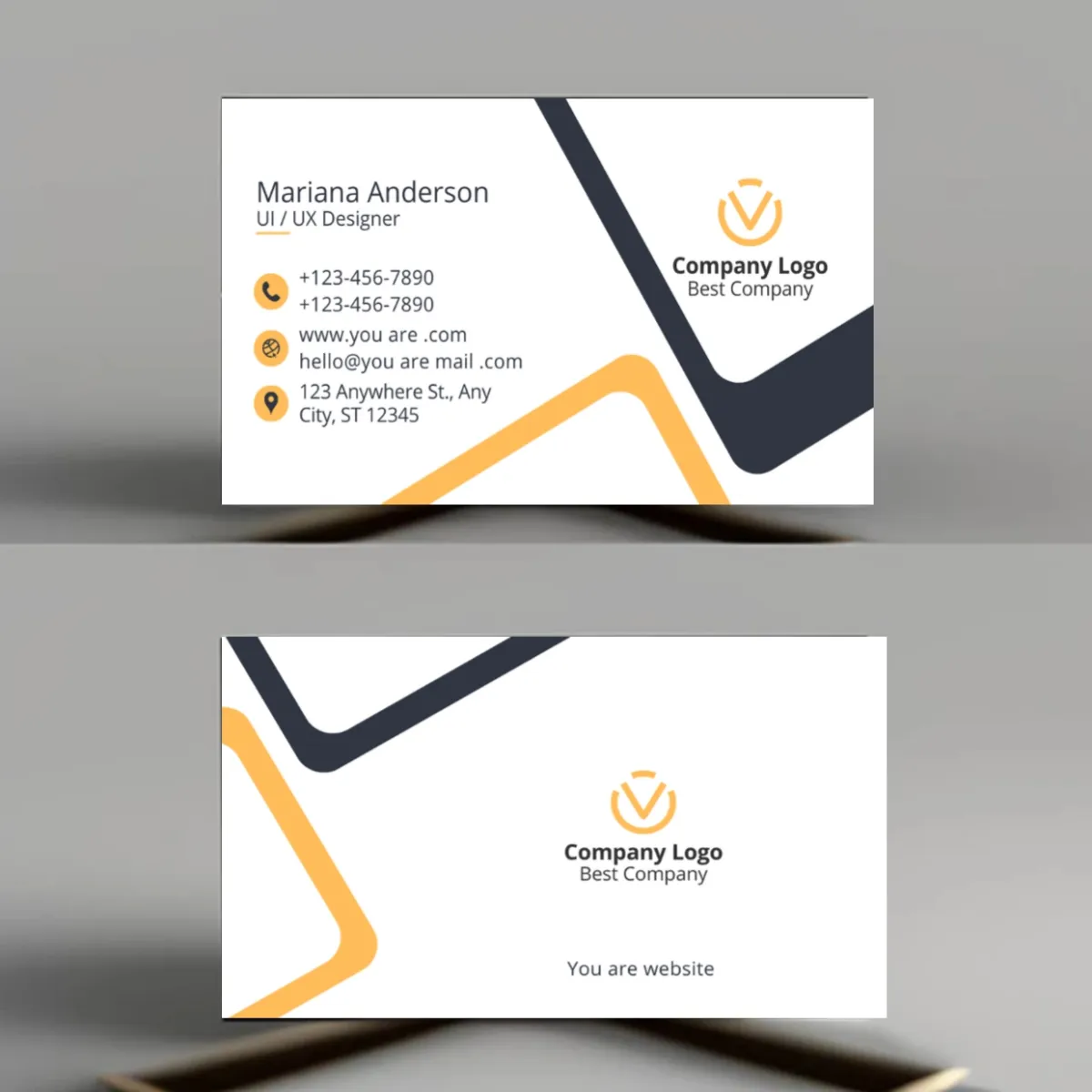 Do unique business card design 