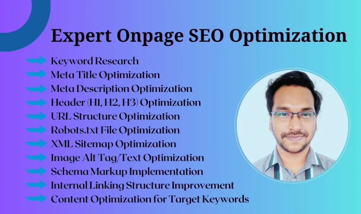 Provide Expert On-Page SEO Optimization for Higher Ranking