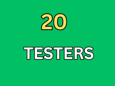 provide 20 device active tester for google play app open and closed app testing