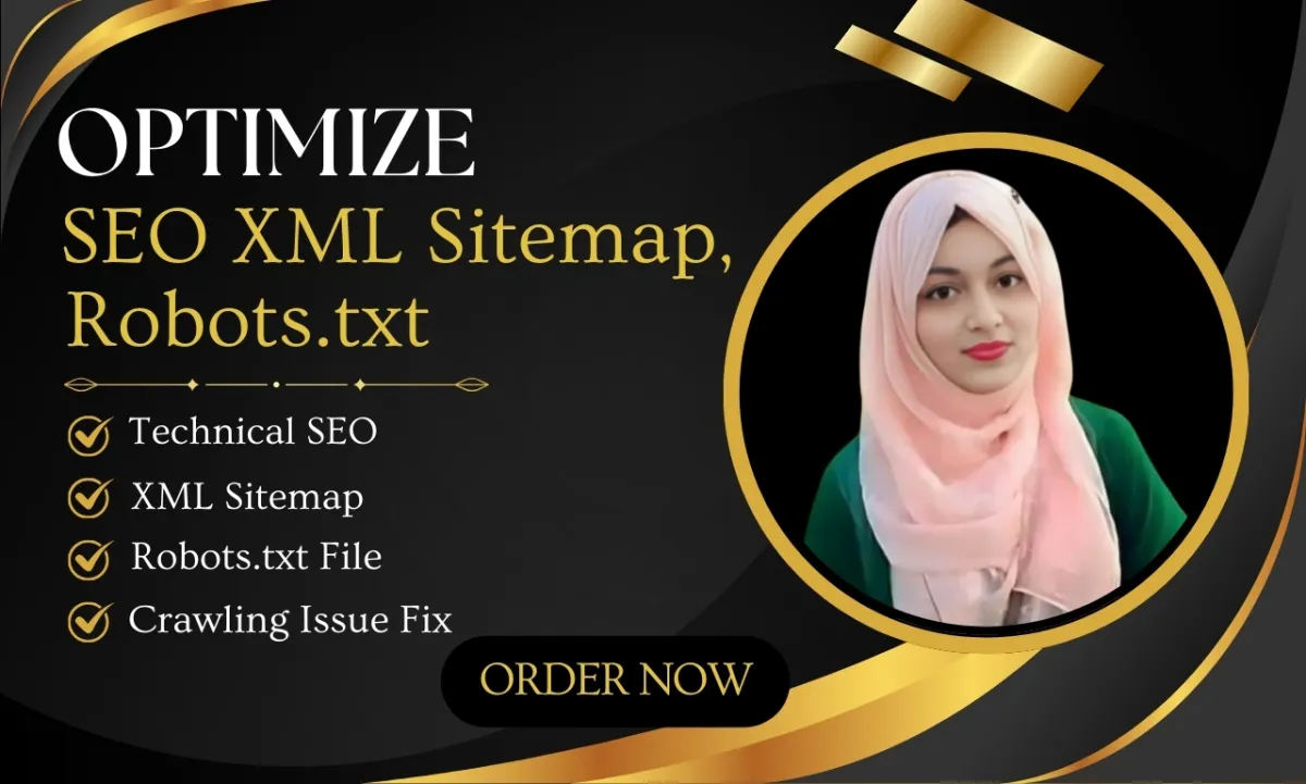  create SEO-optimized XML sitemap and robot.txt