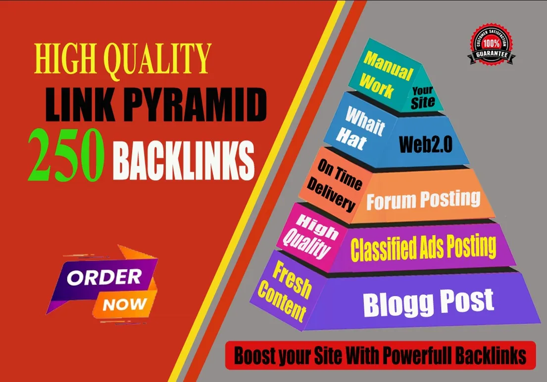 Build a Powerful Link Pyramid to Boost Your Website Top SEO Rankings