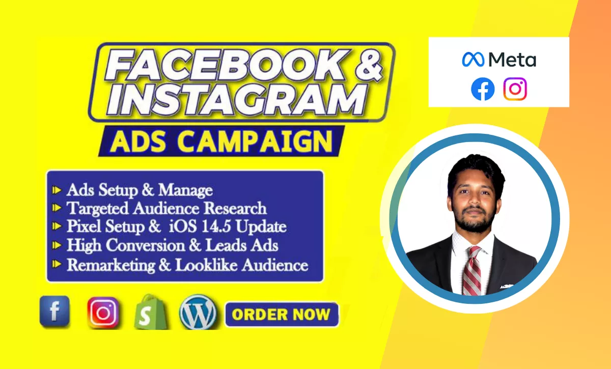 manage Facebook and Instagram ads campaigns, FB advertising, FB marketing