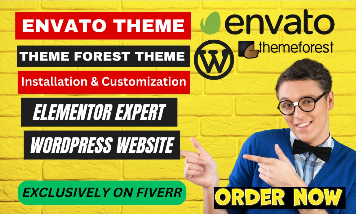 theme forest envato premium theme customization elementor pro design expert