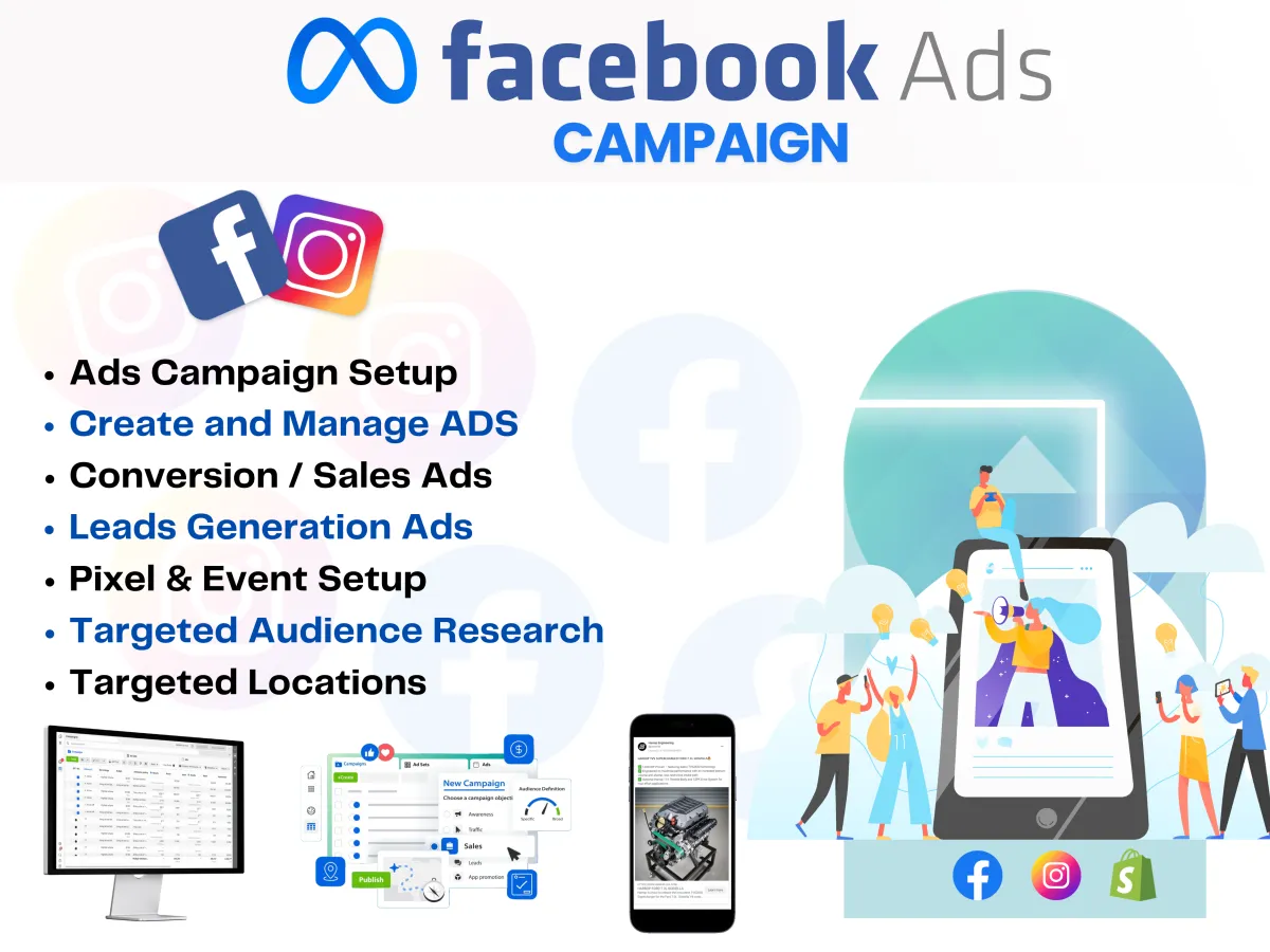 manage your Facebook ads, Instagram ads, meta ads manager