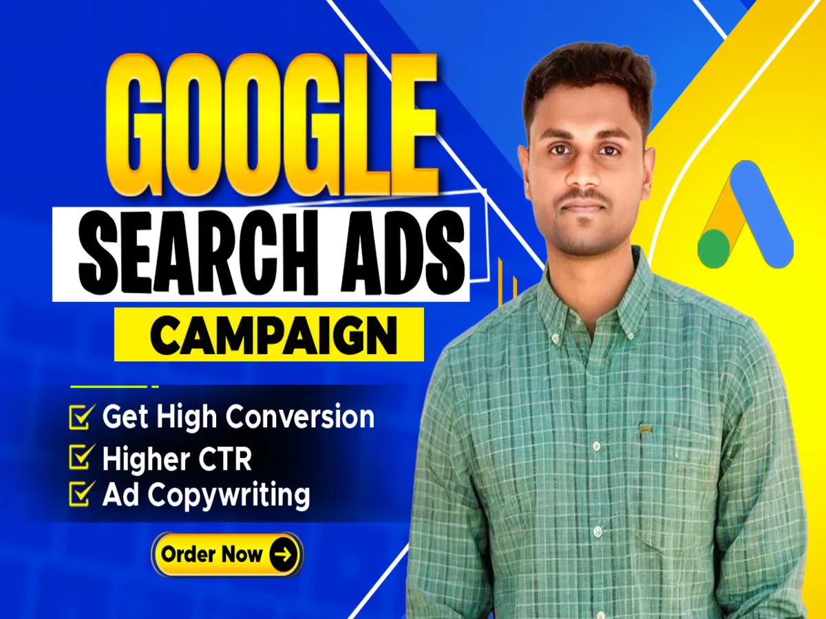 setup and manage  Google Ads  AdWords  PPC or Search Ads Campaign for your business