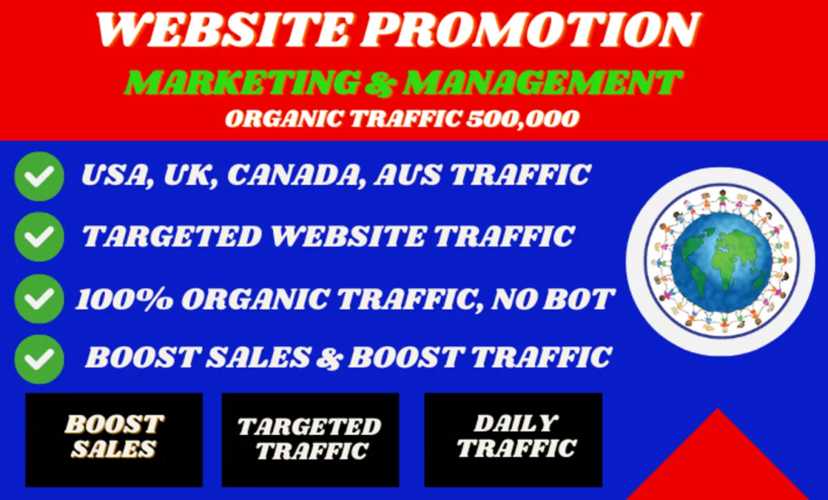 promote your website, crypto, business, amazon book, product or link promotion