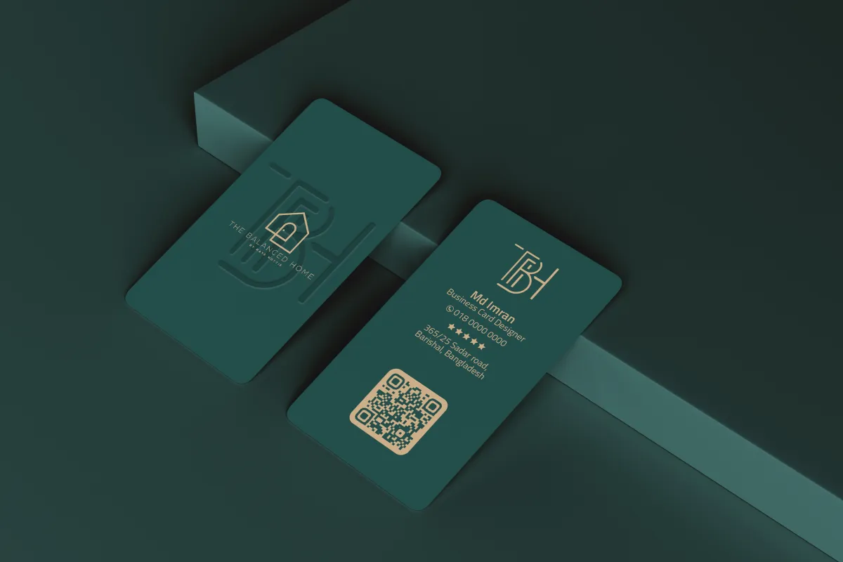 I will design unique luxury business cards and credit card
