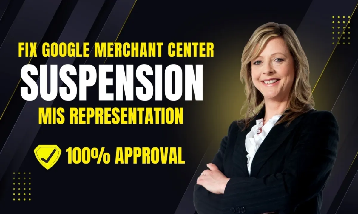 fix google merchant center suspension gmc misrepresentation and shopping ads