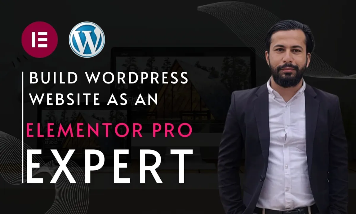 design a modern website with elementor pro as an expert