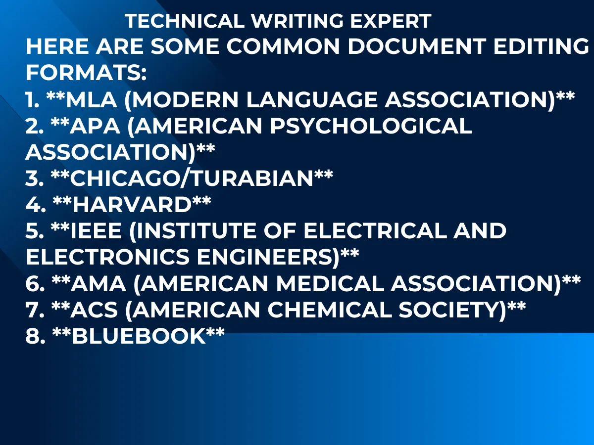 I will handle all your technical writing research and summaries projects