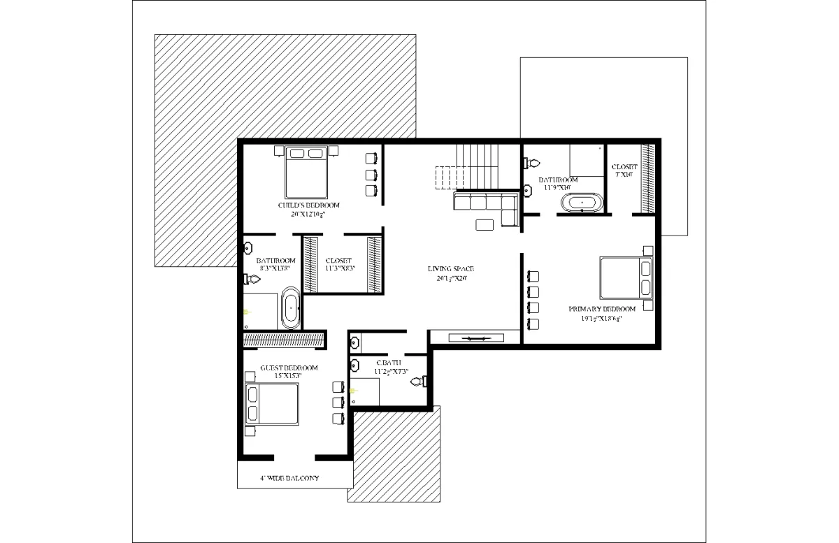 create functional 2d floor plans