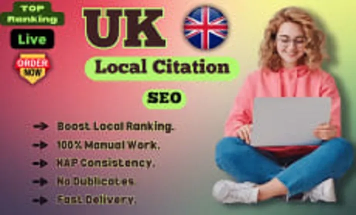 I will maunally build top 300 UK local citations and directory submission for local SEO