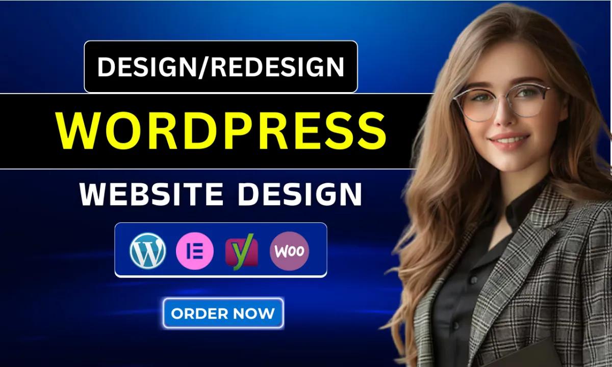I will design a responsive wordpress website in 24 hours