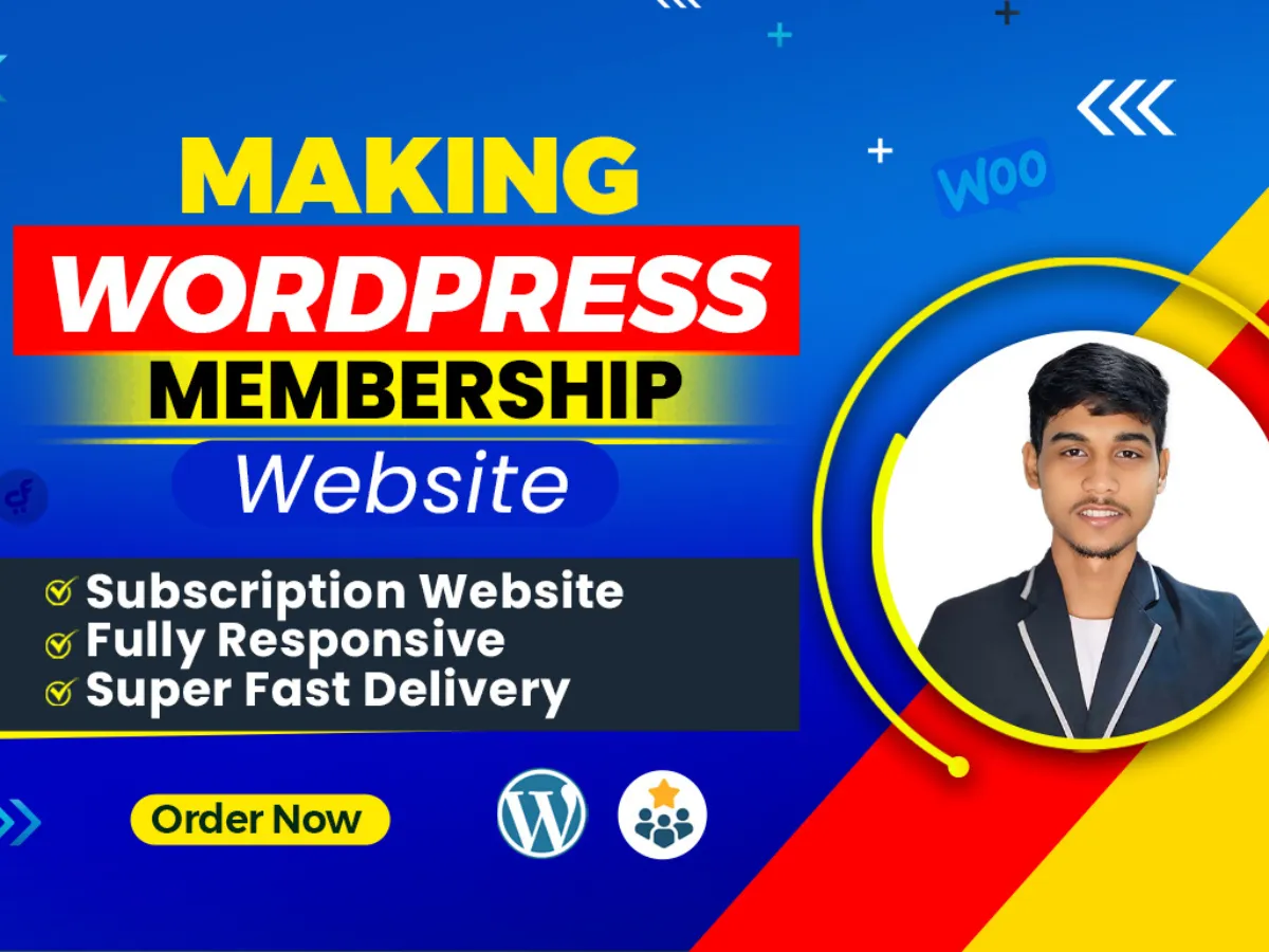 I will develop wordpress membership website and subscription website include ecommerce