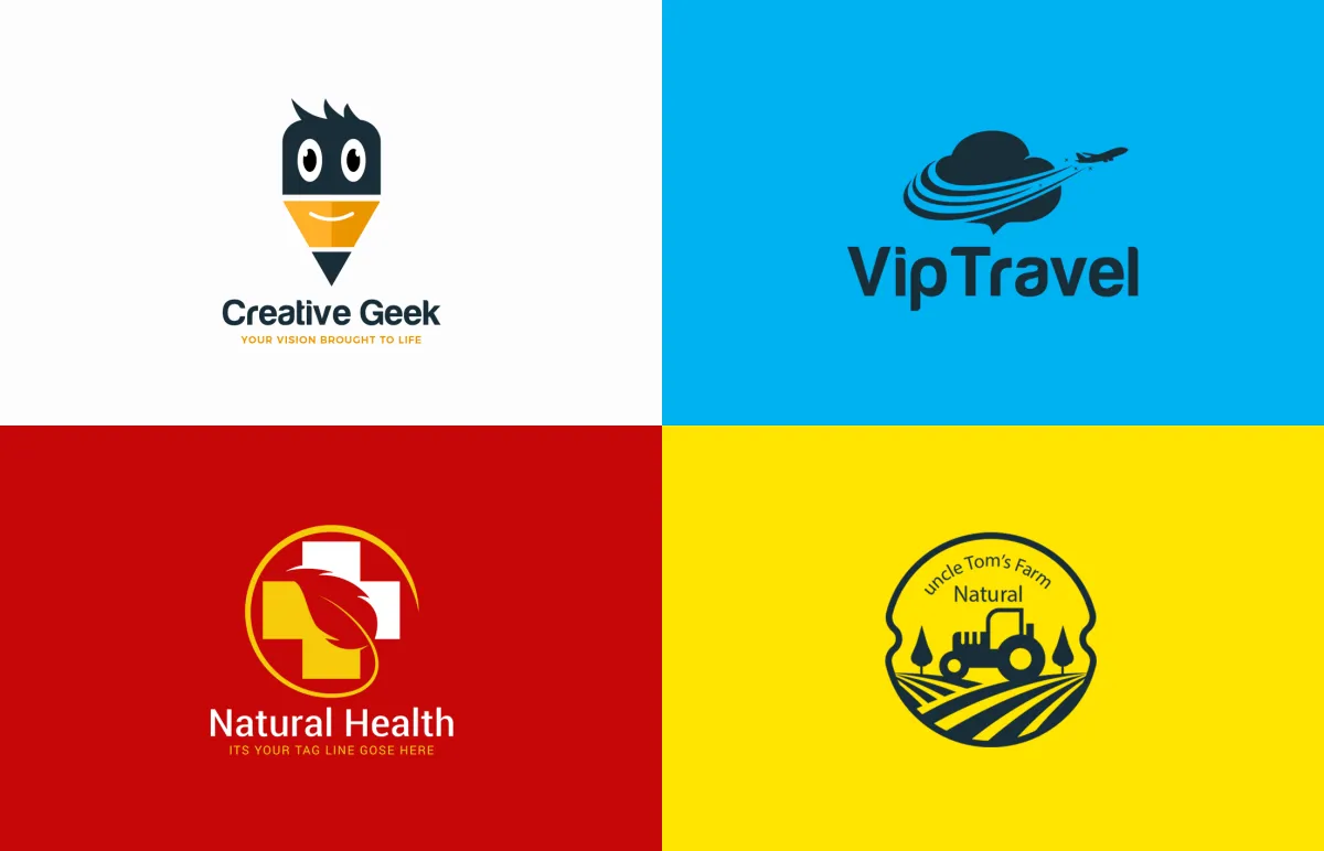 create premium timeless logo design with copyrights