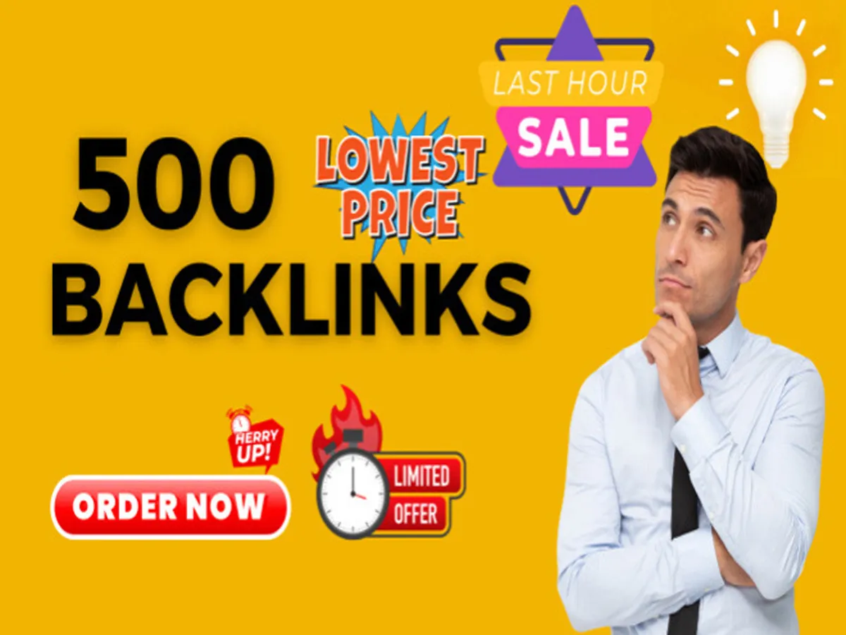 I Will Create 500 DoFollow Backlinks