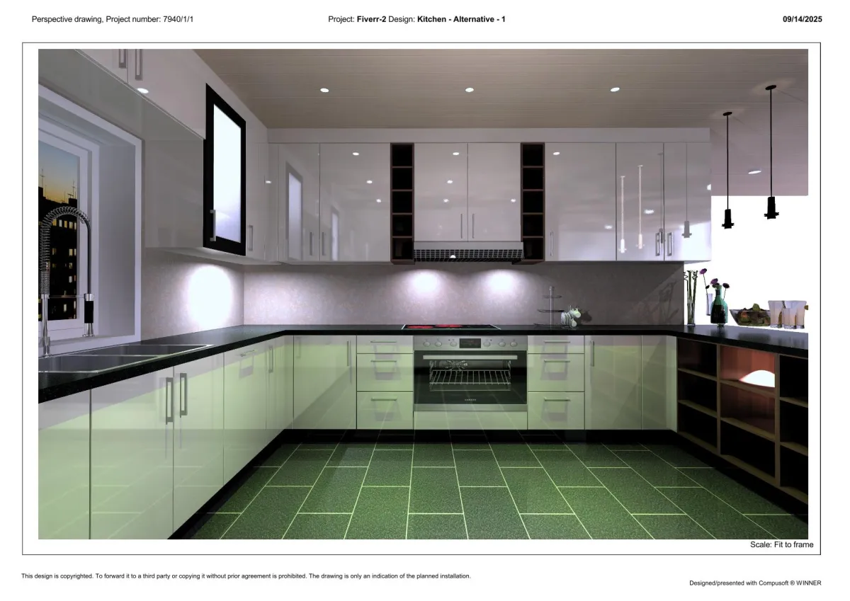 Do Kitchen, Closet, Bedroom, Living Room, Pantry, Vanity design & 3D render.