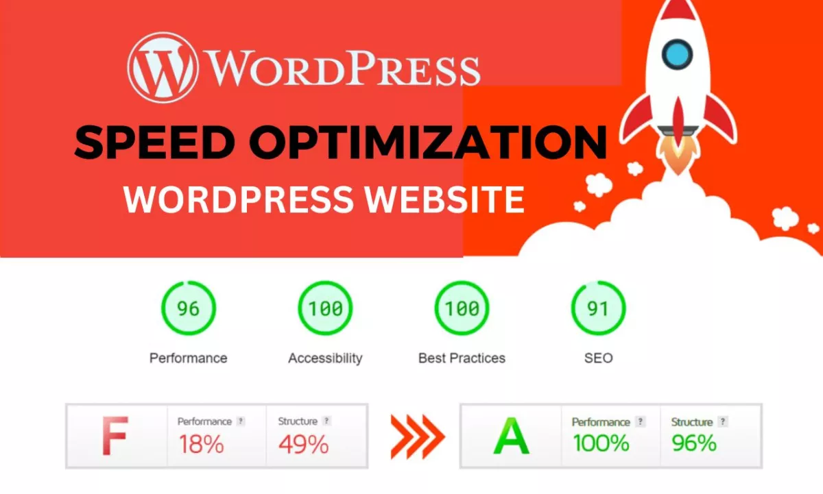 do wordpress website speed optimization and increase website speed