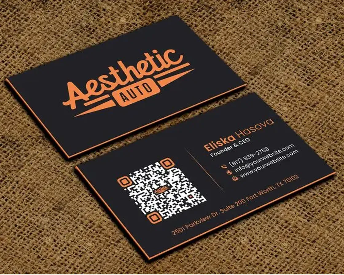 do professional business card design 