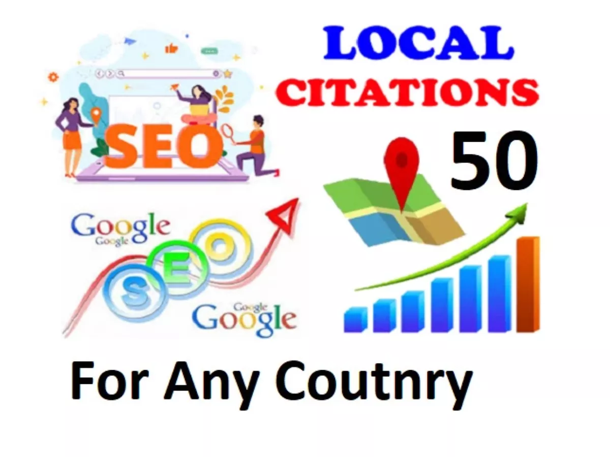 I will Create top 100 Live local citations or local listings for any country