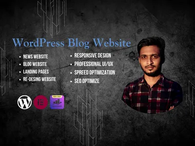 create wordpress website design, custom wordpress, business website development