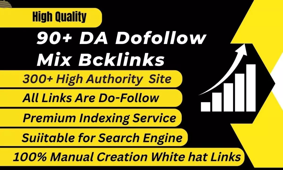 create high authority white hat seo dofollow mix backlinks