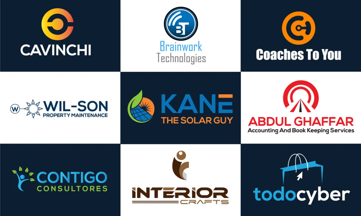 do minimalist logo design and vectors