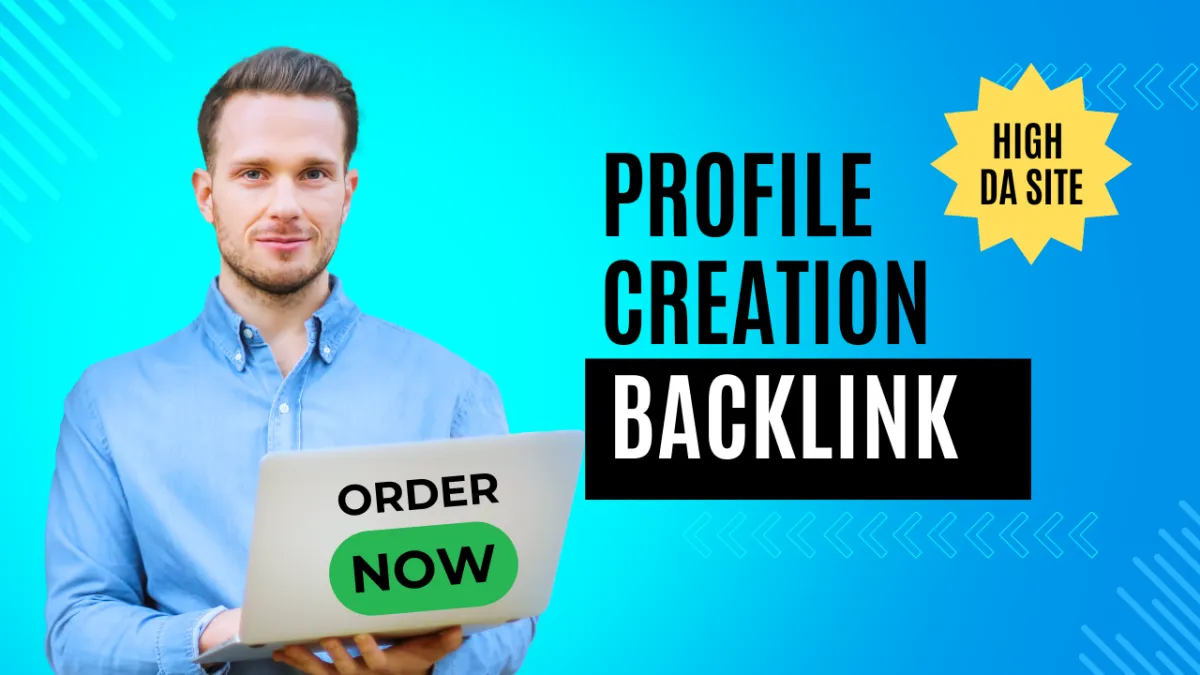 create many high authority social profile backlinks