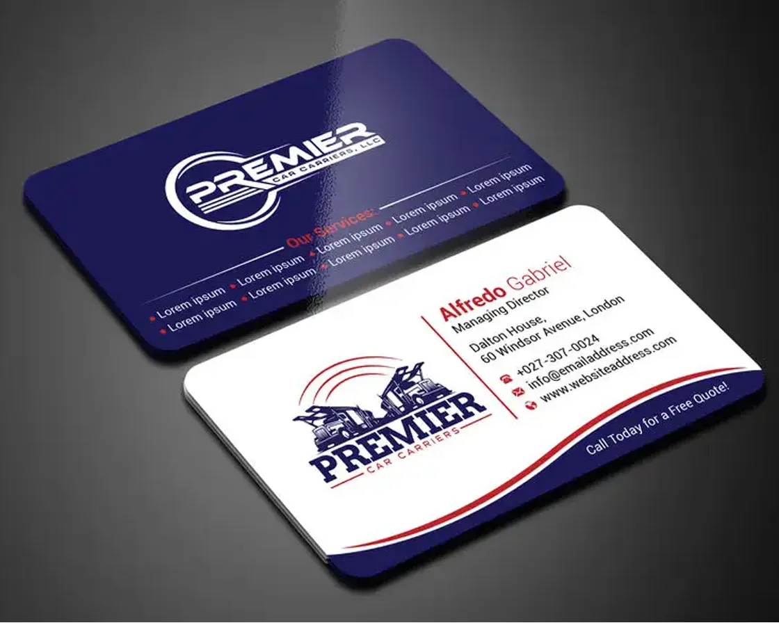 do professional business card design 