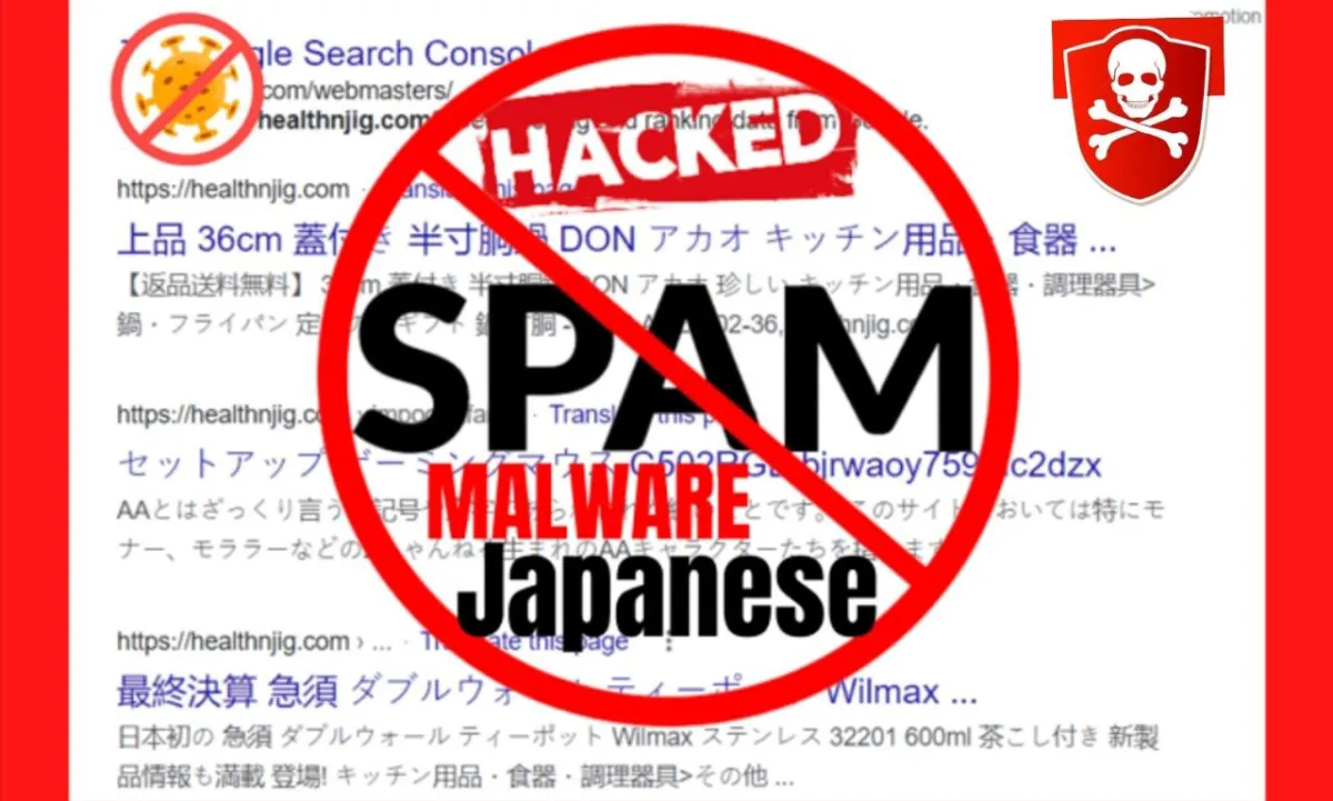 I will fix japanese keyword hack, remove japanese SEO spam, blacklist and Bulk URL from Google