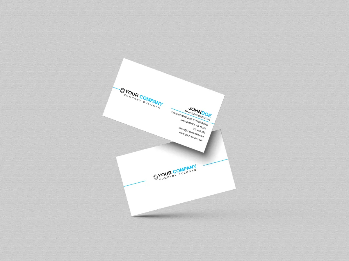  modern, minimalist, unique, luxury business card design for you