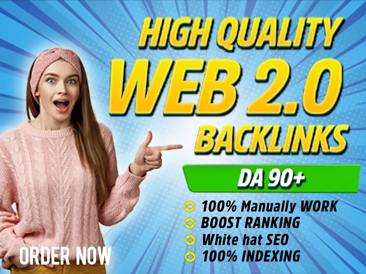 Build High-Quality Web 2.0 Backlinks for Top Rankings