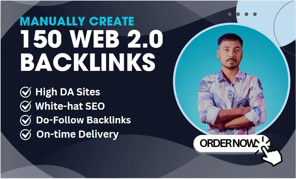 build 150 Quality Web 2.0 Backlinks to Boost Your Website