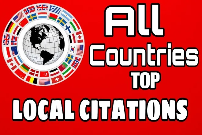 I will do top local citations for germany uae australia france china