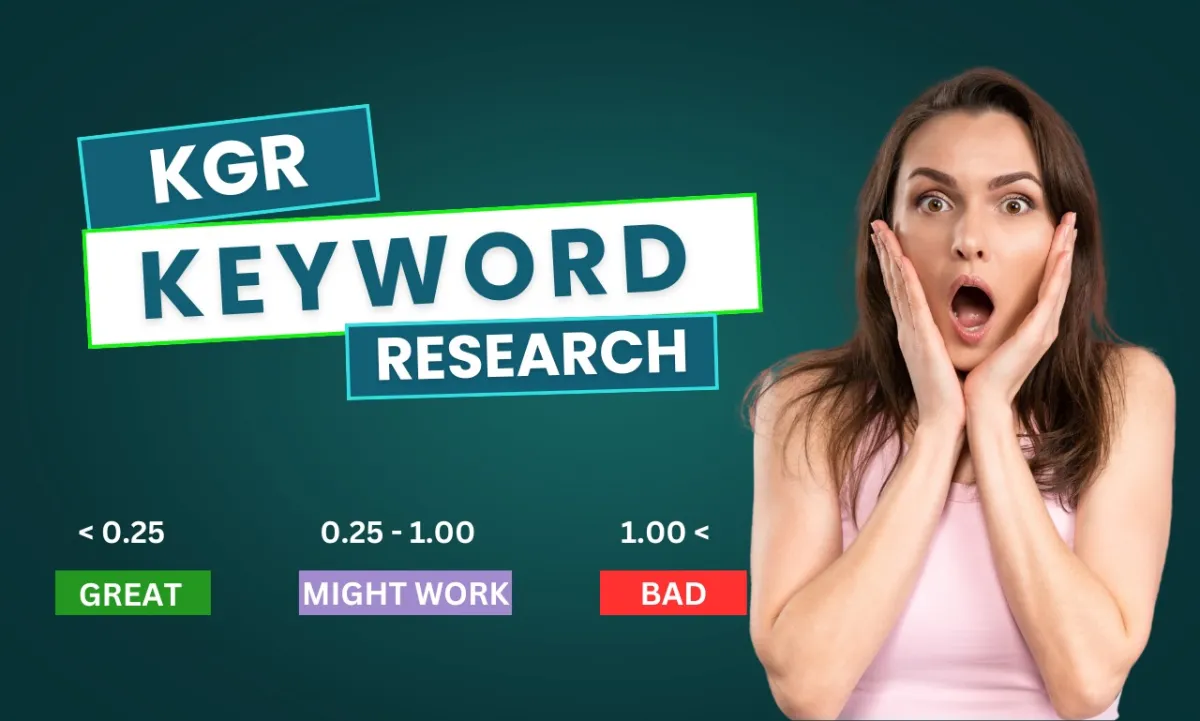 I will do best kgr keyword research for organic traffic for you