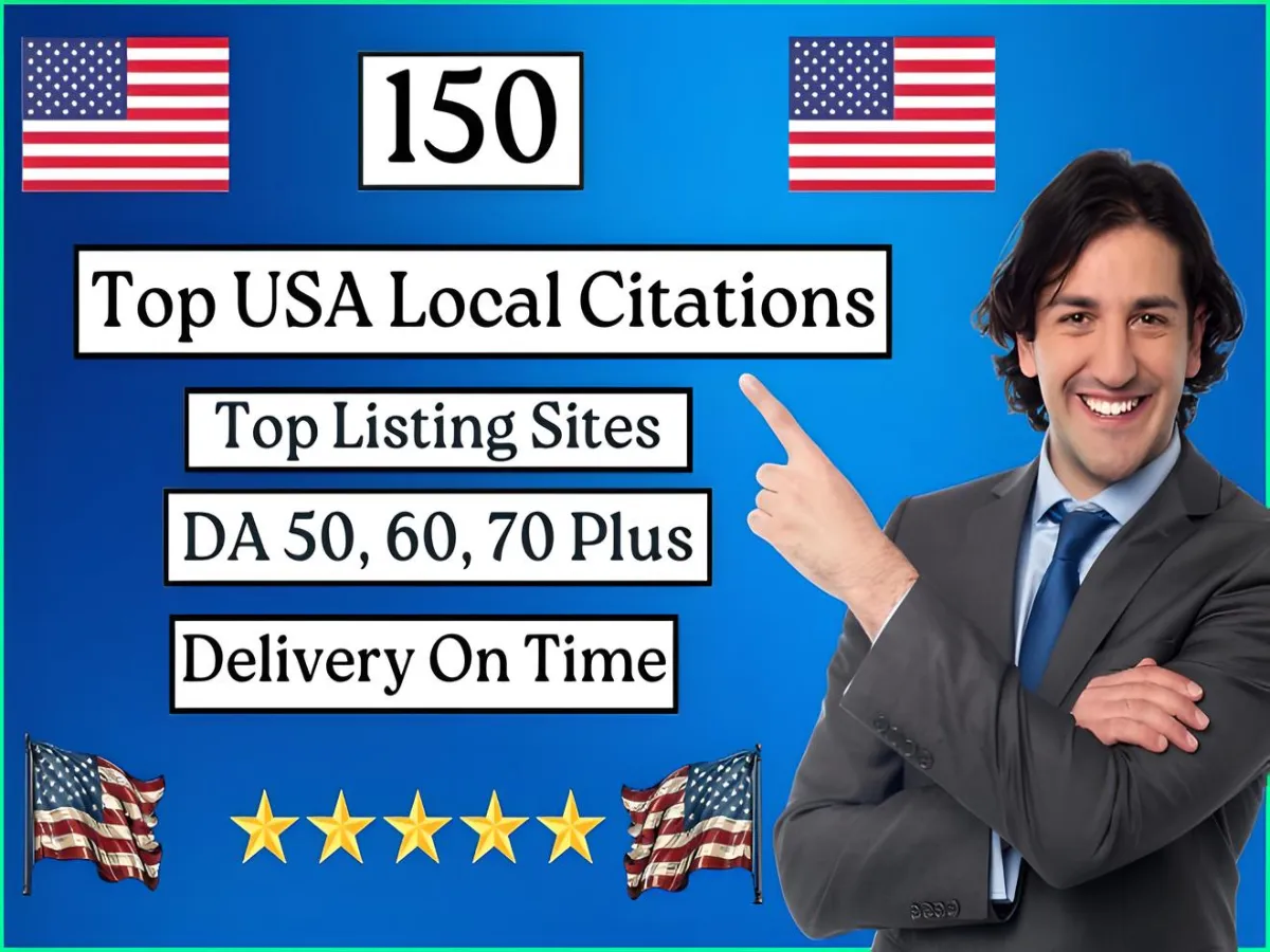 High Quality 150 USA Local Citations