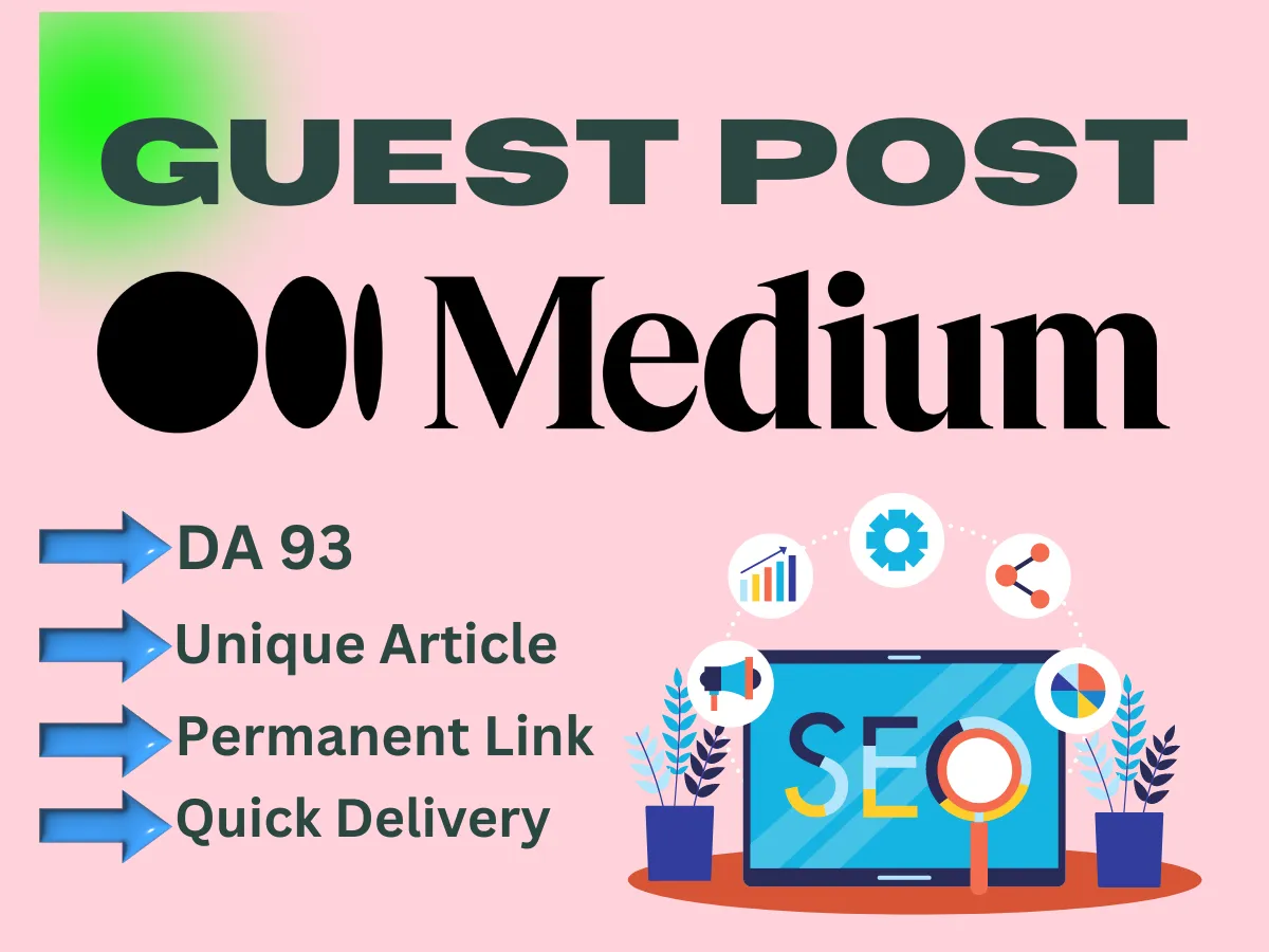  Write And Publish SEO-Optimised Guest Posts for Medium.com 