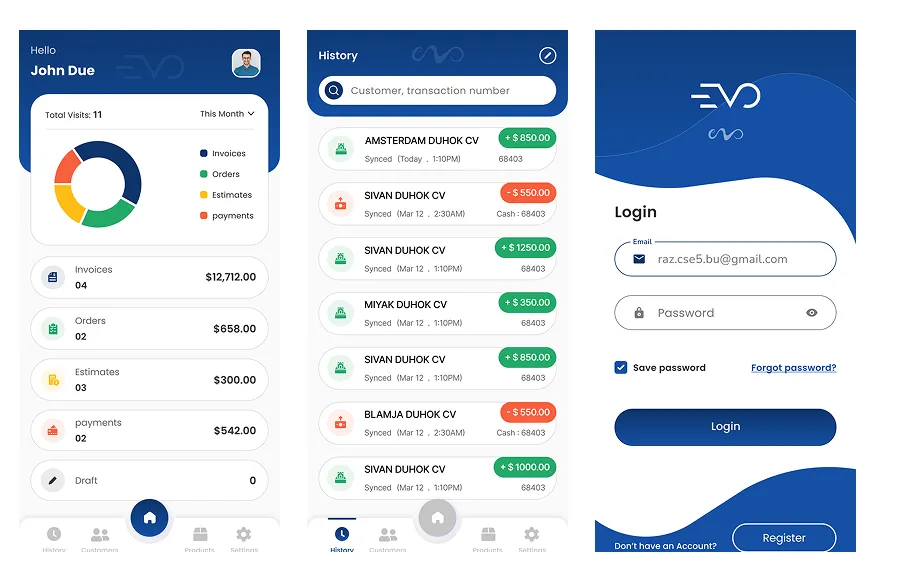 do flutter app development for android and IOS