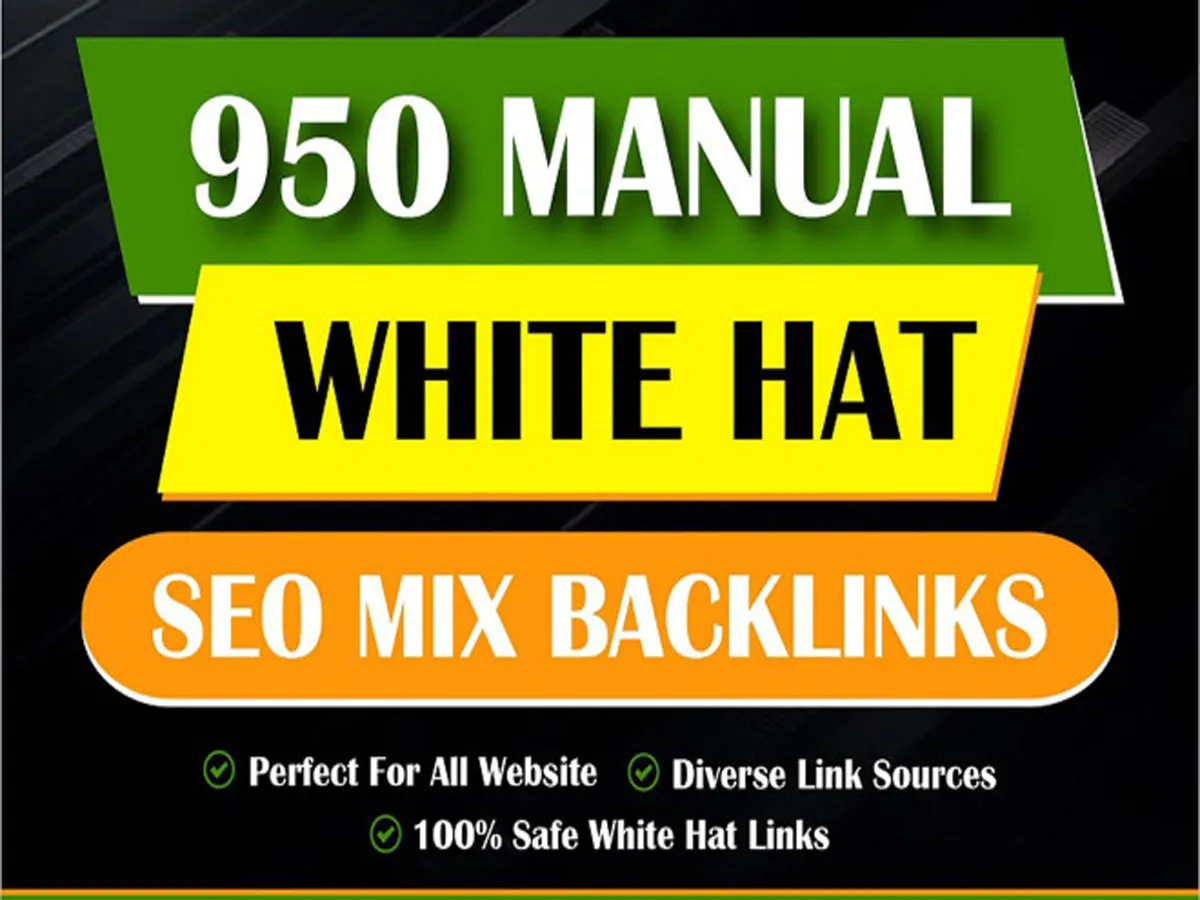 I will do off page SEO high quality white hat link building backlinks