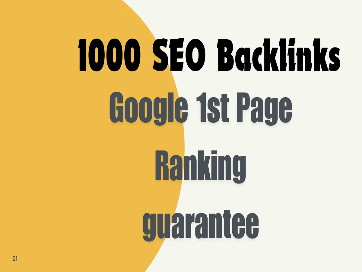 I will create Dofollow 1000 High DA 90+ SEO Backlinks