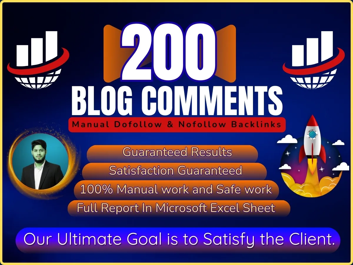 I Will Create 200 Blog Comments to Boost Your Website visitors